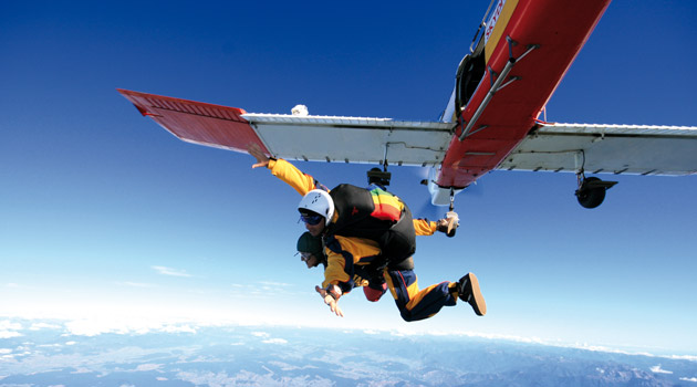 Sky Diving - New Zealand